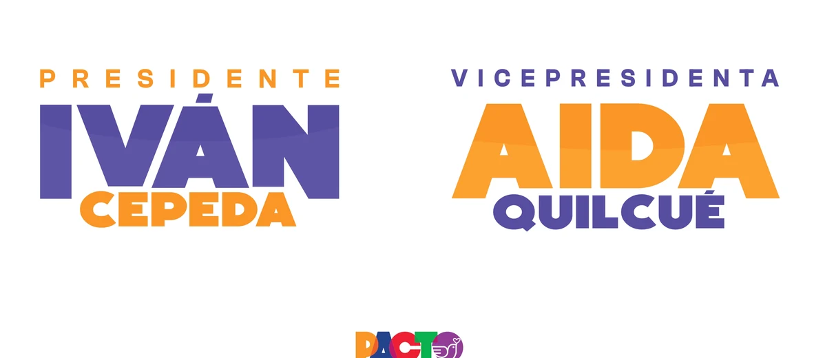 Iván Cepeda y Aída Quilcué